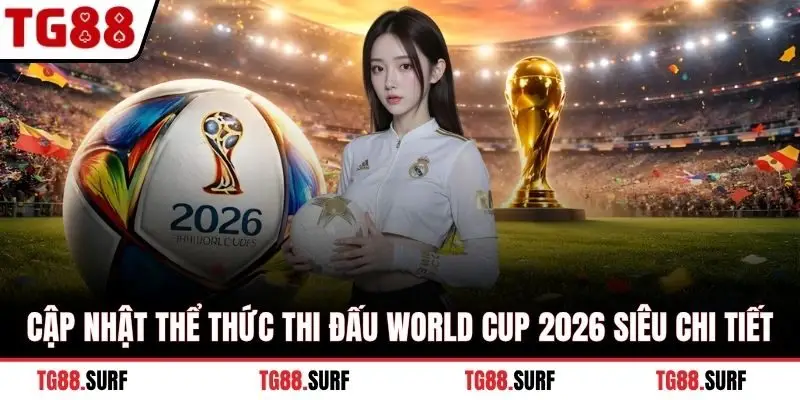 Cập nhật thể thức thi đấu World Cup 2026 siêu chi tiết