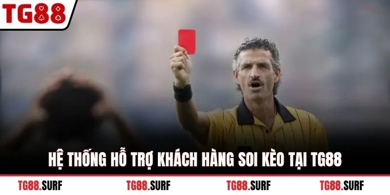 Hệ thống hỗ trợ khách hàng soi kèo tại TG88