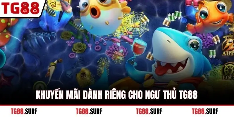 Khuyến mãi dành riêng cho ngư thủ TG88