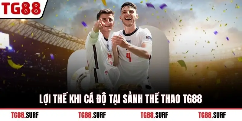 Lợi thế khi cá độ tại sảnh Thể Thao TG88